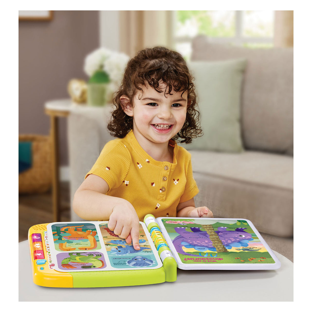 Vtech mon livre de dino interactif