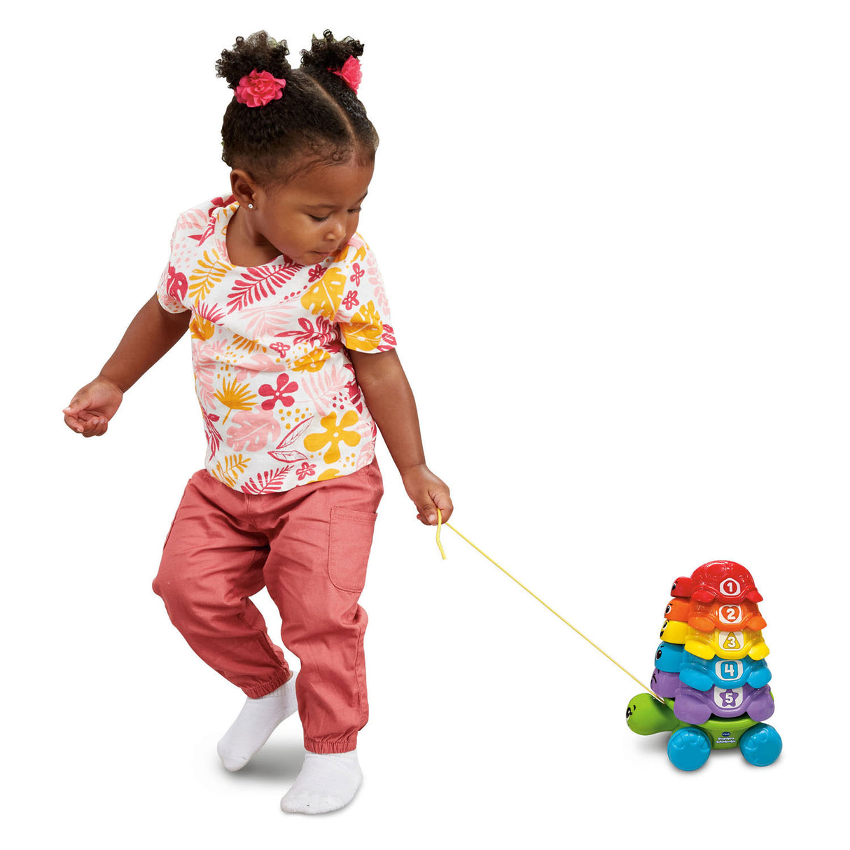 Vtech stabling morsom turtle pull figur