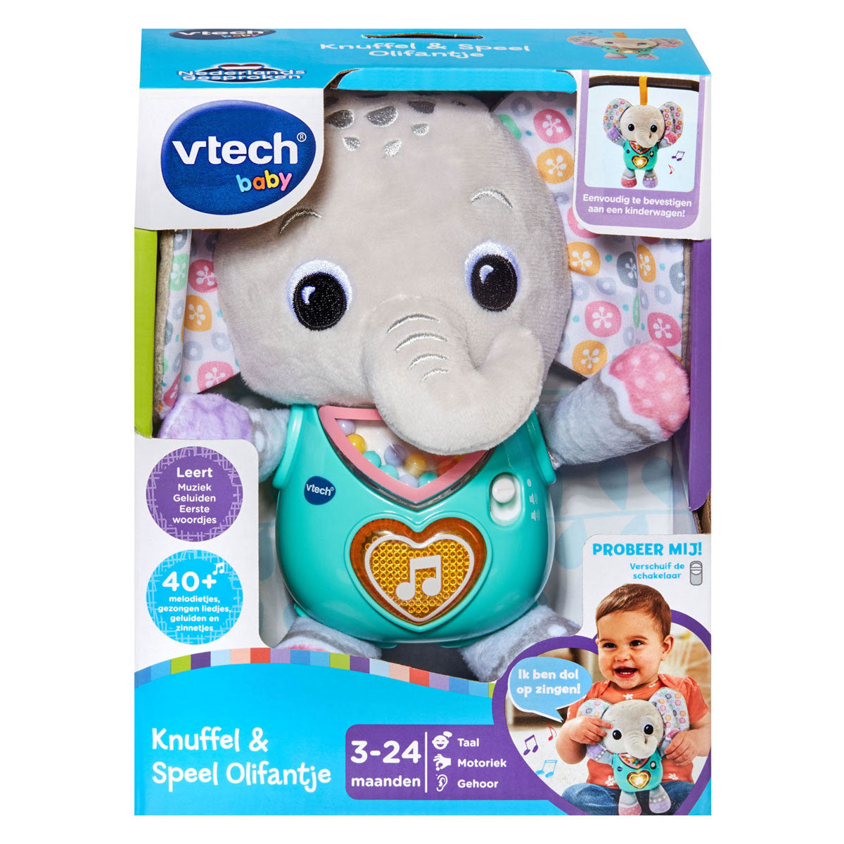 Vtech cuddle and play elephant