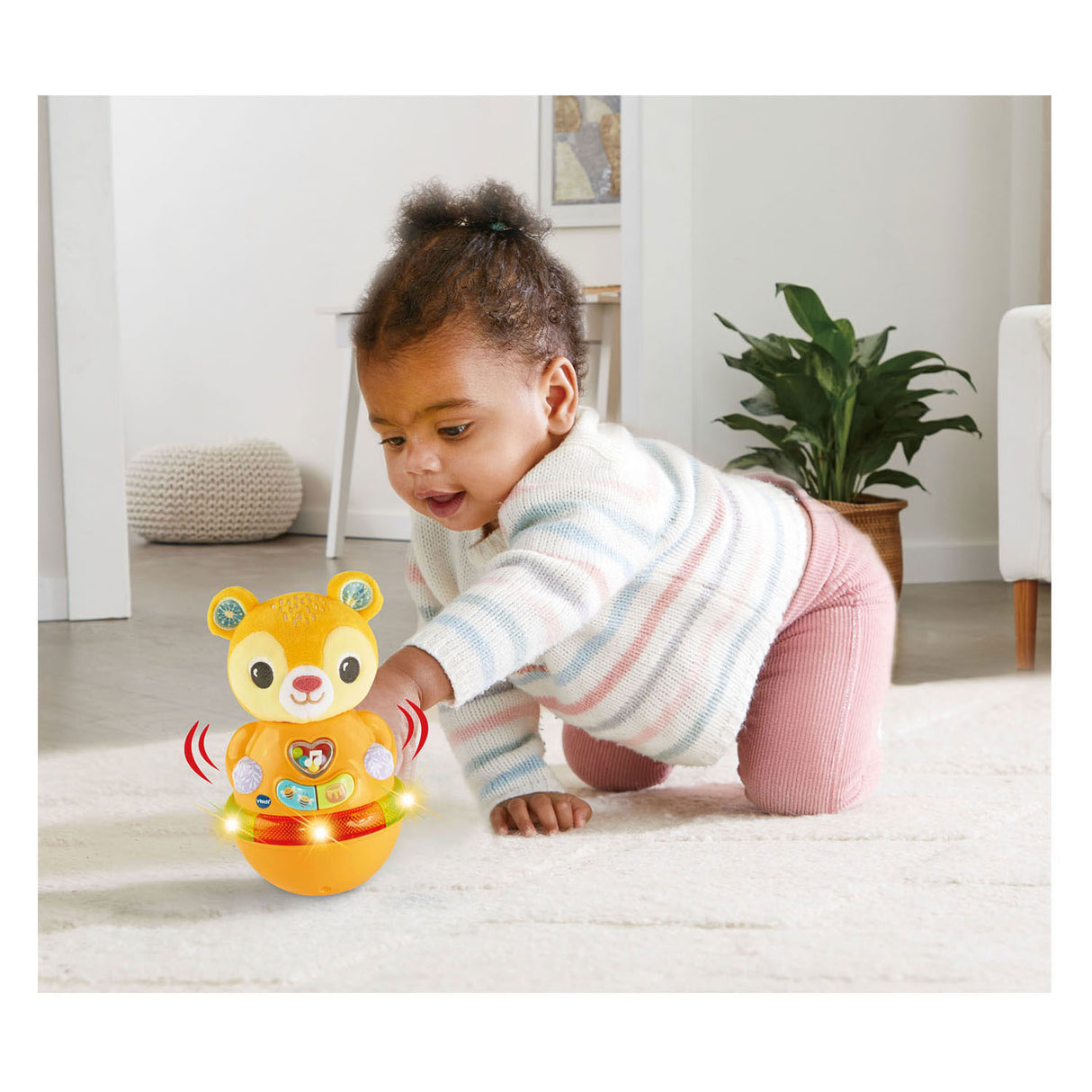 Vtech wiggle and learn tumble bear with 40 melodies