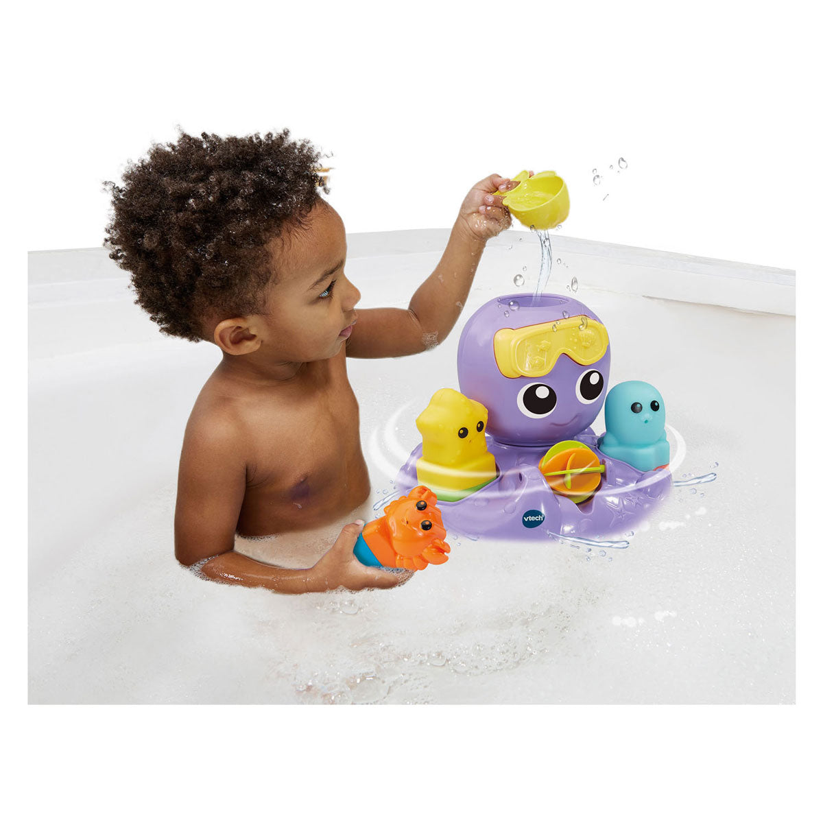 Vtech bath splash and twist octopus