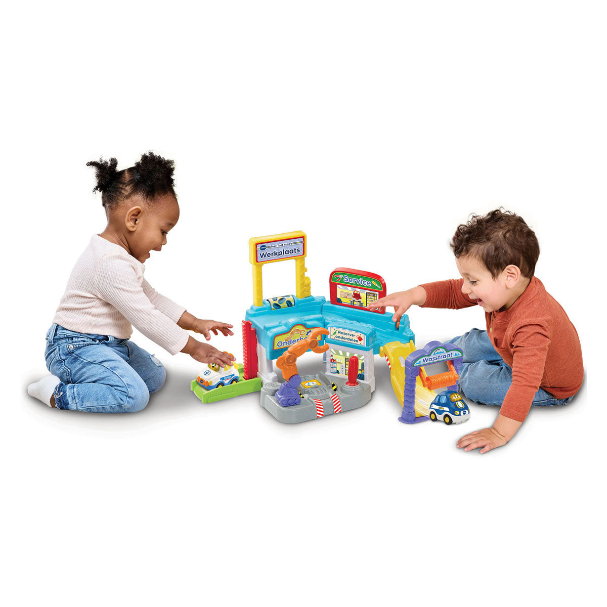 Vtech toot toot cars - workshop - interactive toys - including ayden car - toys from 1 year and older