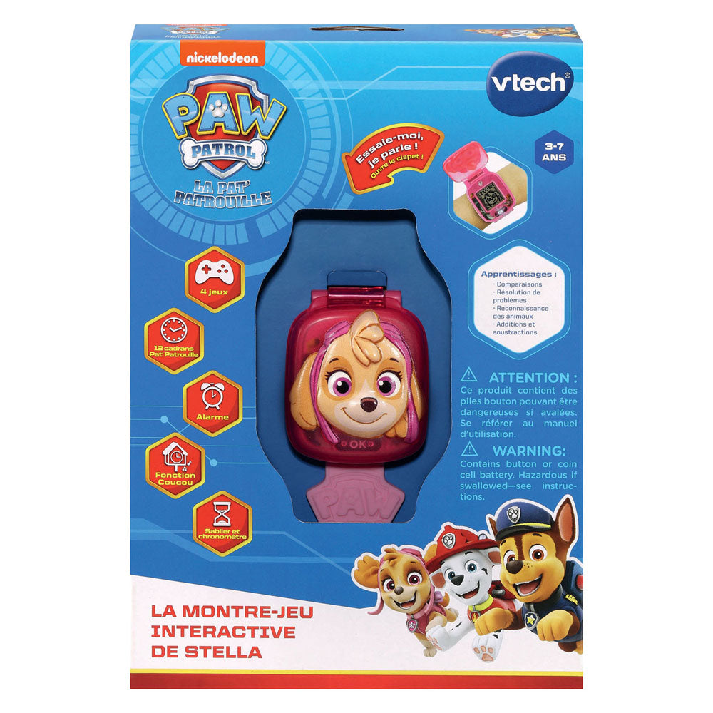 Vtech paw patrol watch - learning watch stella