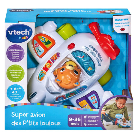 Vtech cestovat a učit se letadlo