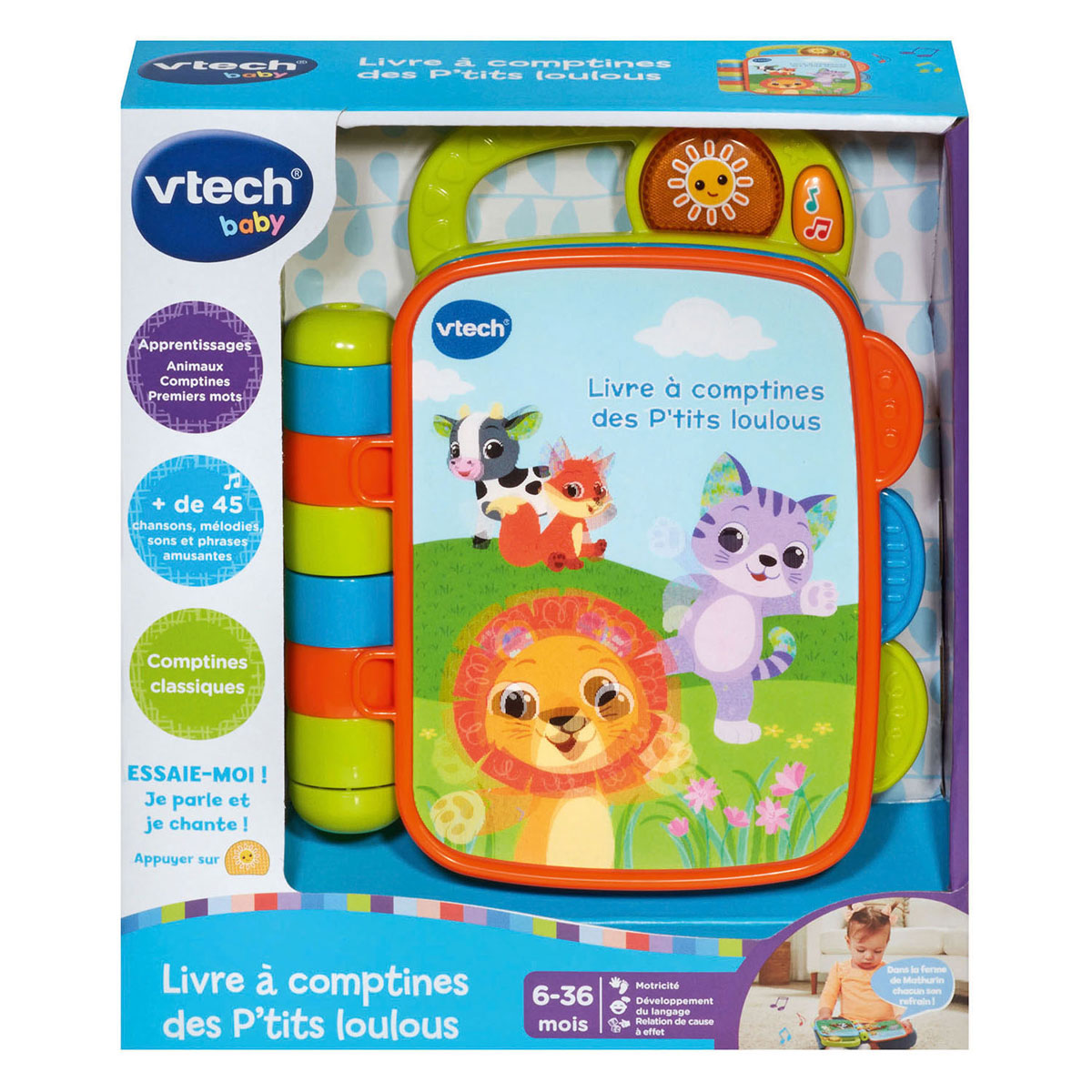 Libro Vtech con filastrocche