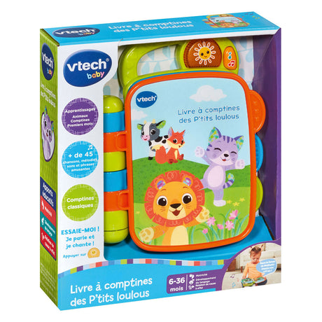 Vtech kniha s říkankami