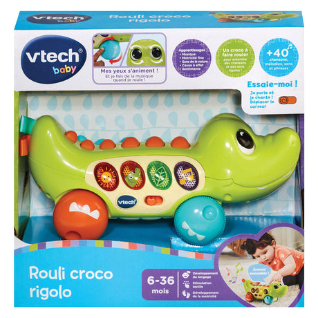 Vtech veselá roláda krokodýla