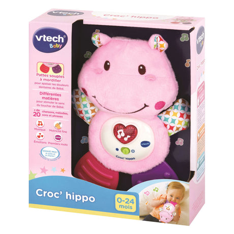 Vtech baby rattle croc hippo