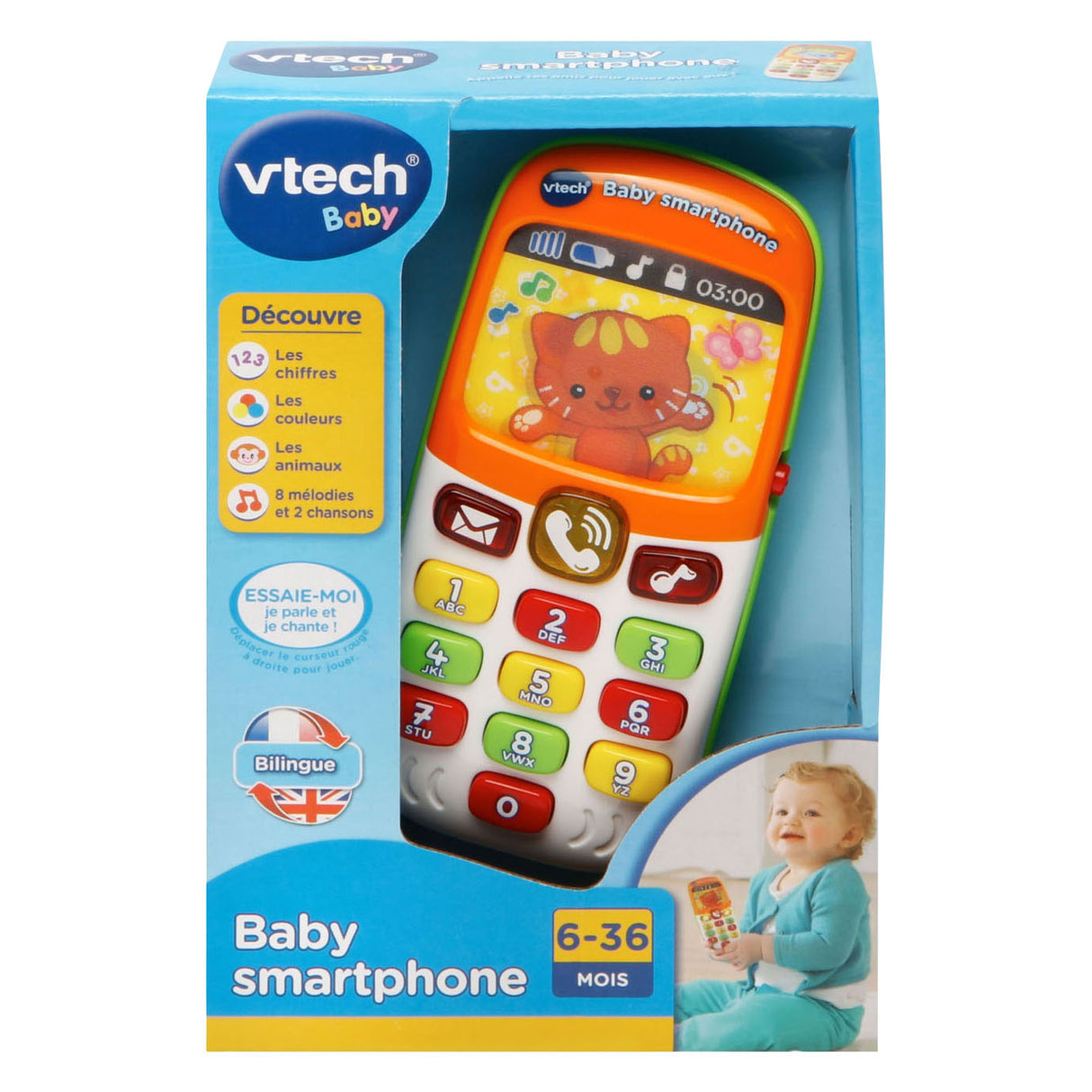 Vtech Puppelchen meng éischt Smartphone