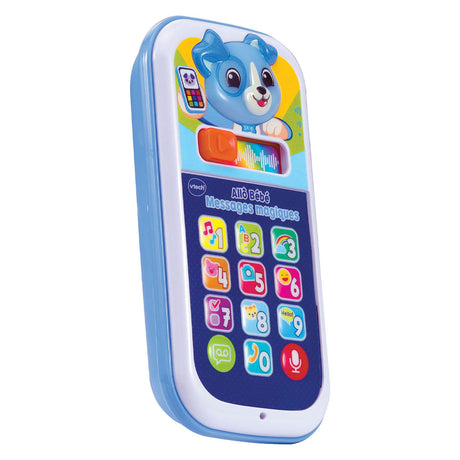 Vtech baby call a učit se štěně telefon s hlasovými zprávami