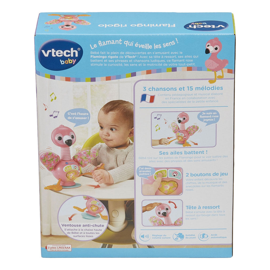 Vtech mládě plameňáka rigolo