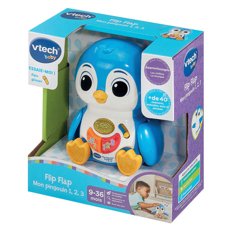 Vtech baby flip flap penguin 1-2-3