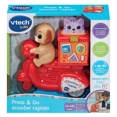Koloběžka Vtech baby press go