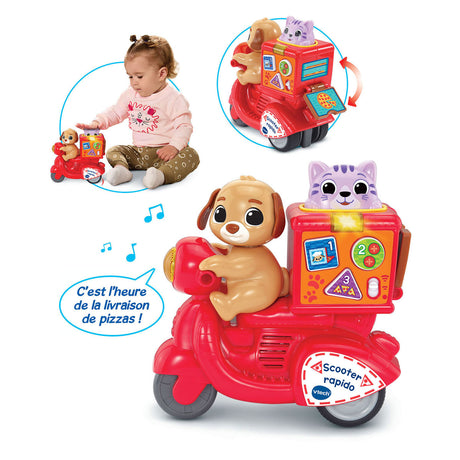 Koloběžka Vtech baby press go
