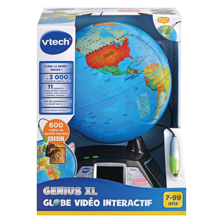 Vtech genius xl interactive globe with video