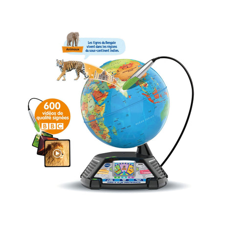 Vtech genius xl interactive globe with video