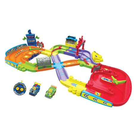 Vtech toot toot cars - můj první interaktivní okruh vč. 2 auta