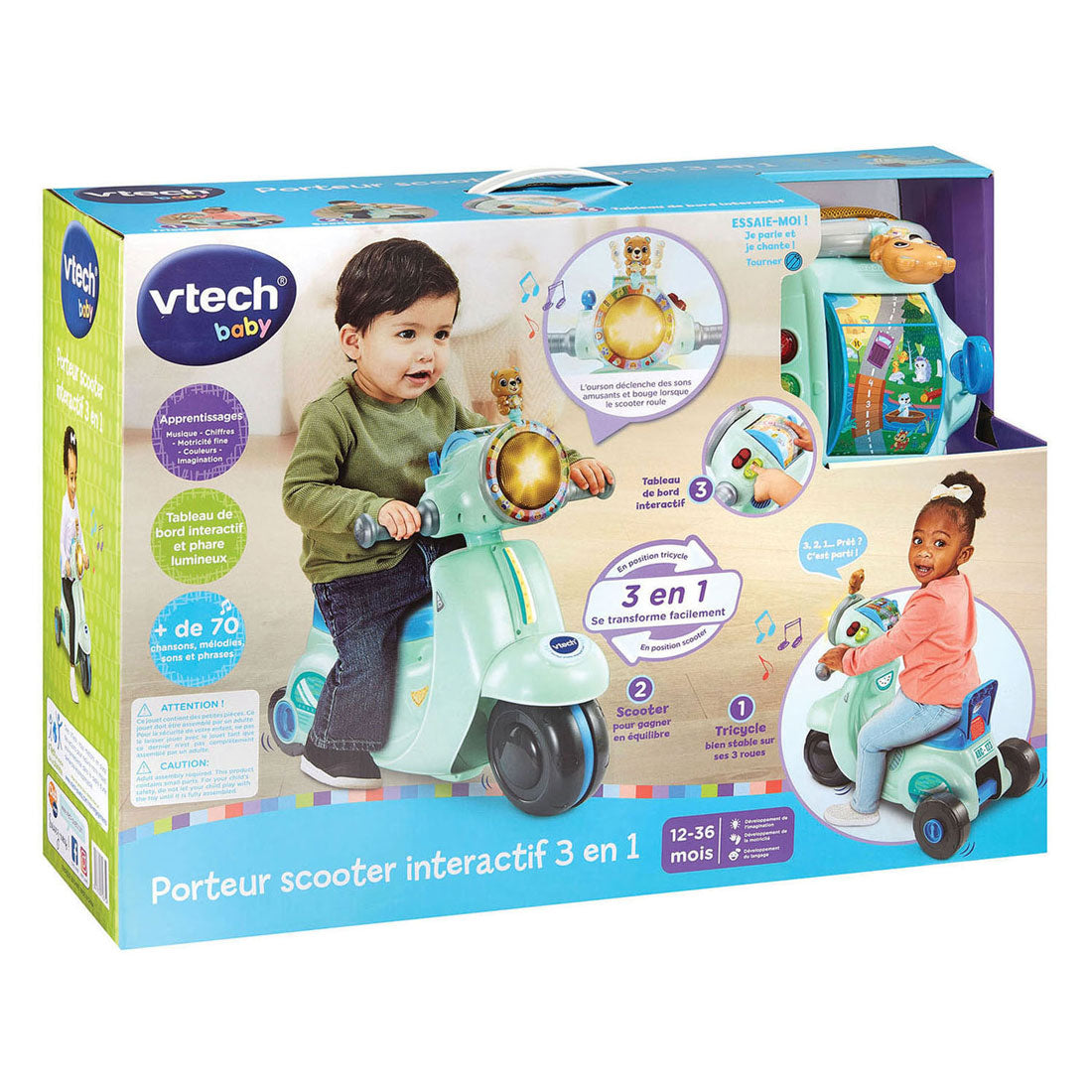 Vtech 3-in-1 scooter walker