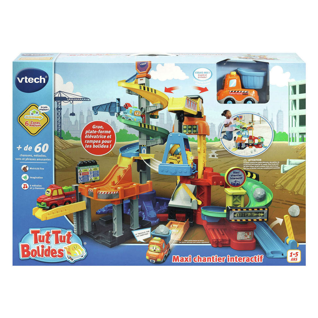Vtech toot toot cars interactive construction site