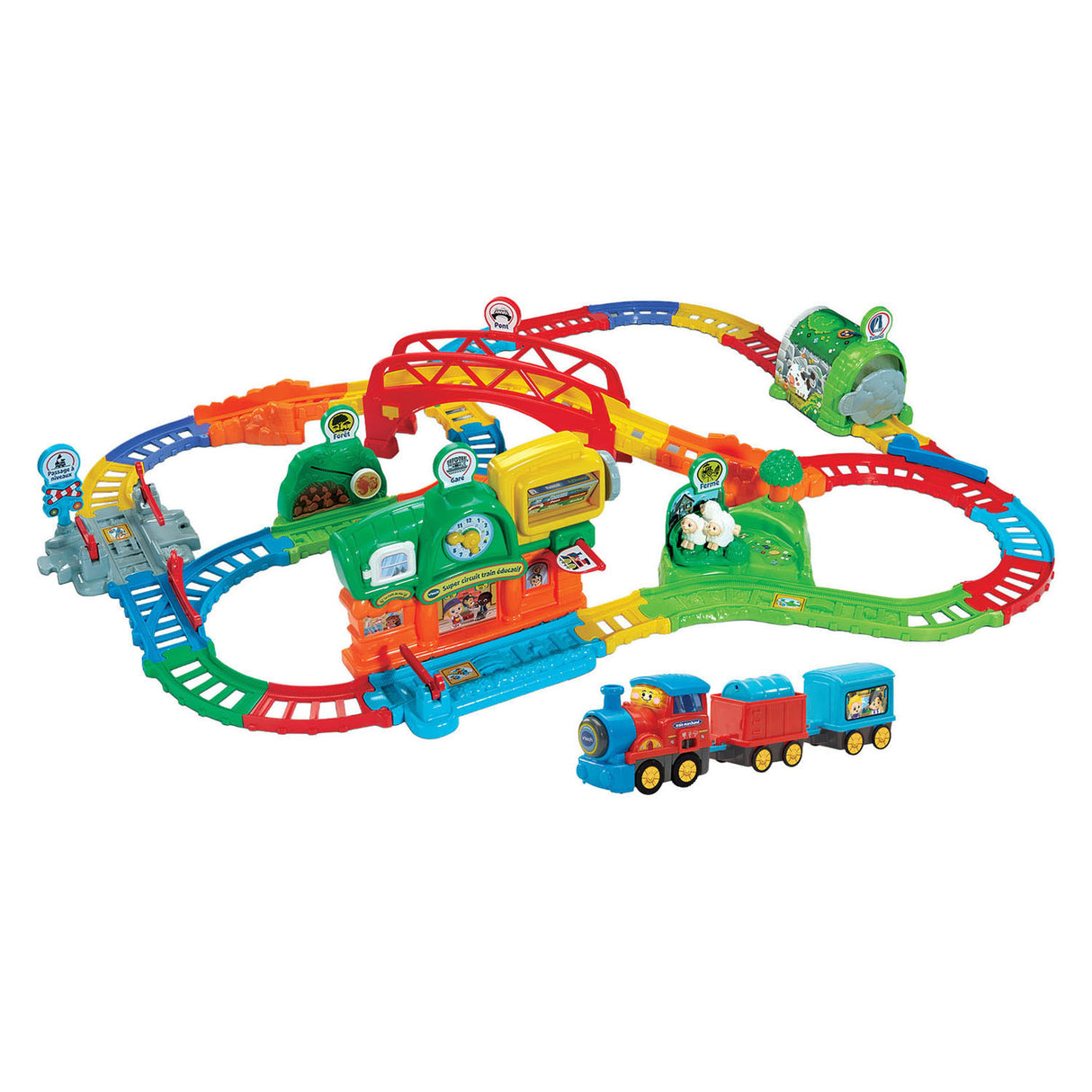 Vtech toot toot cars super circuit train