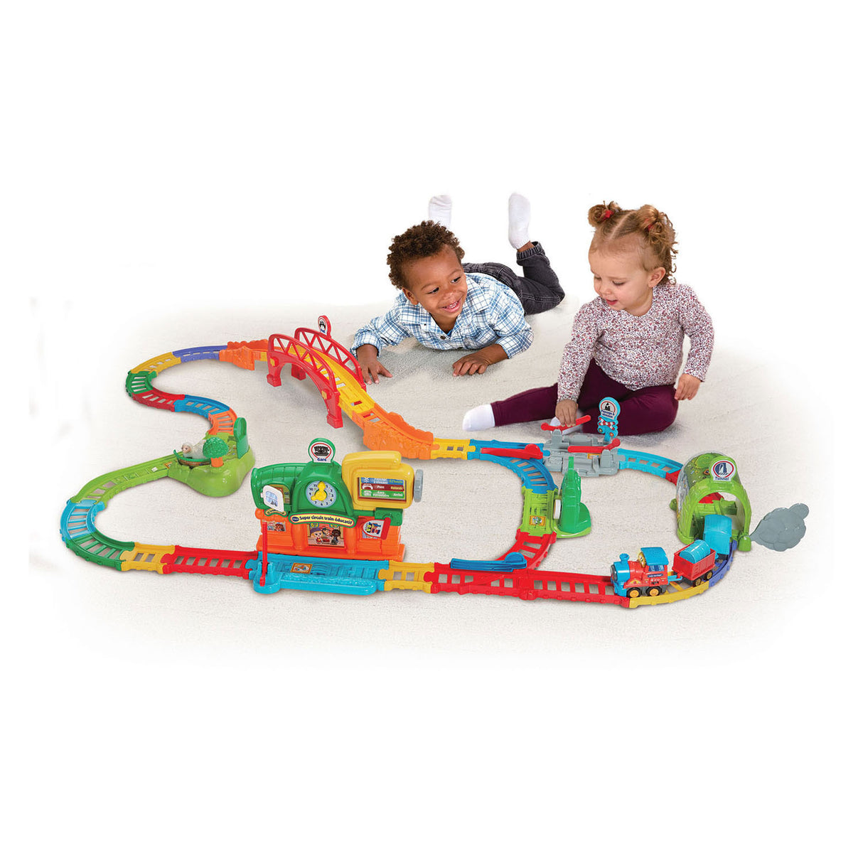 Vtech toot toot cars super circuit train