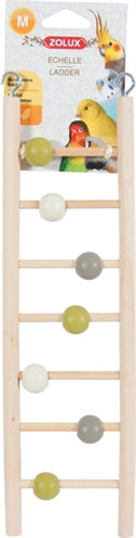 Zolux Ladder Wood 7 steps with beads