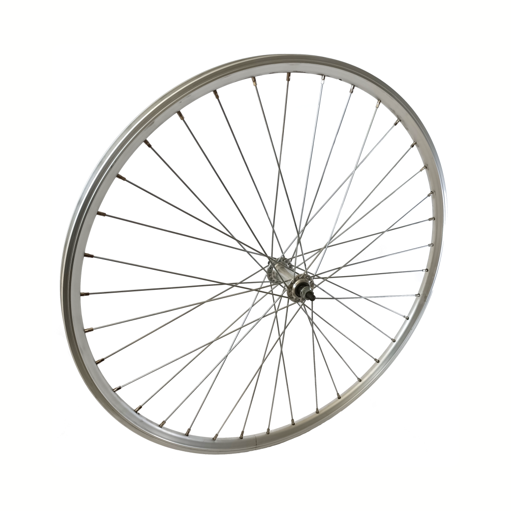 Rodi Front Wheel Hybrid 28 tommer Velgrem Aluminium 36G Silver