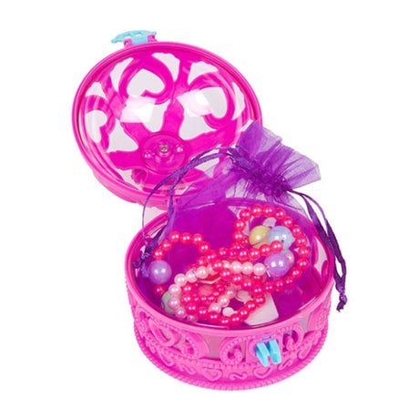 Bréagán bréagáin bréagáin banphrionsa cairde choróin bosca jewelry le jewelry
