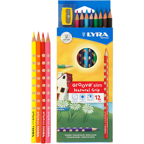 Https: www.cchobby.nl groove-thin-colored-pencils-l-18-cm-fill-3-3-mm-various-colors-12-piece-1-box