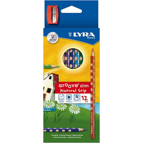Https: www.cchobby.nl groove-thin-colored-pencils-l-18-cm-fill-3-3-mm-various-colors-12-piece-1-box