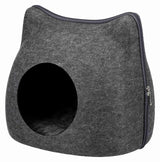 Trixie Relax iglo cat felt gray