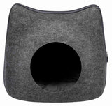 Trixie Relax iglo cat felt gray