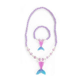 Toi-toys necklace + bracelet mermaid tail