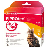 BEAPHAR Fiprotec Cat contre les tiques aux puces