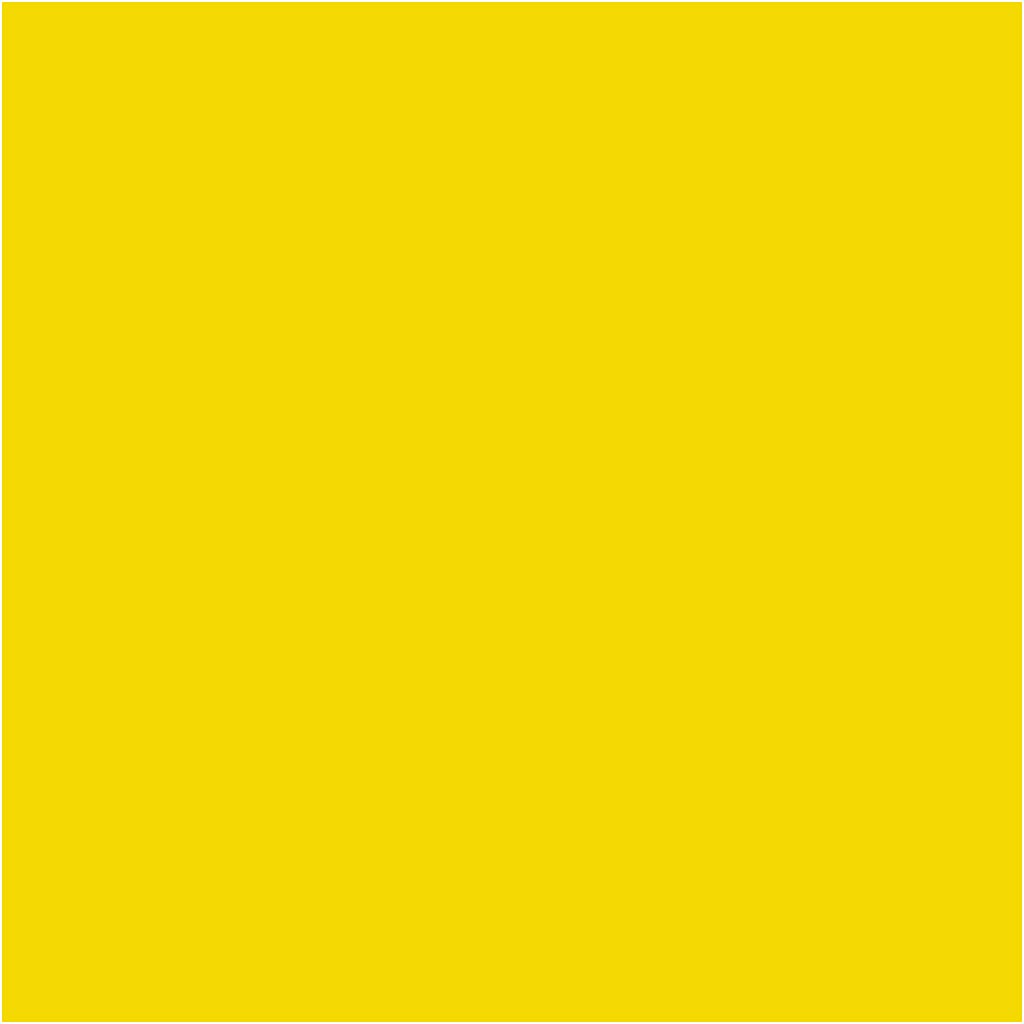 Creall studio acrylic paint, semi-opaque, primary yellow (06), 500 ml 1 bottle