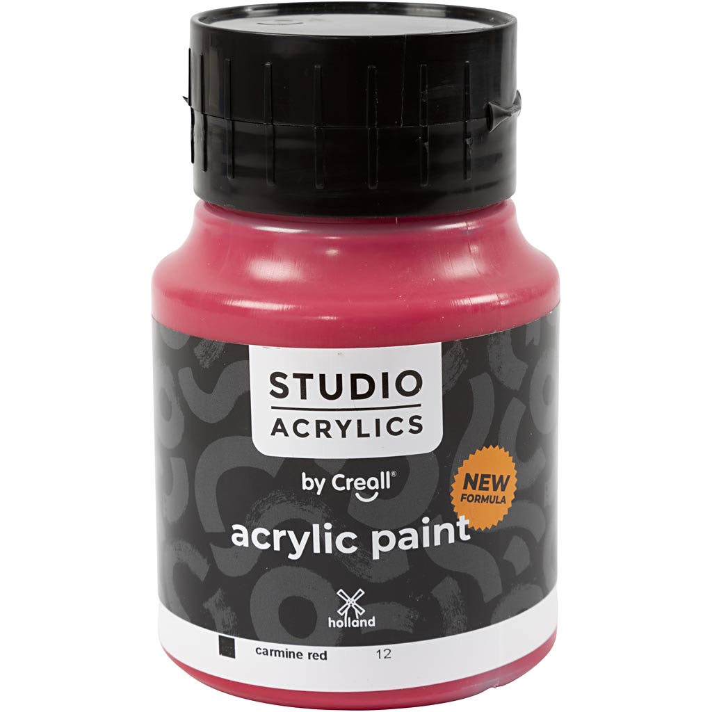 Https: www.cchobby.nl creall-studio-acrylic-paint-opaque-carmine-red-12-500-ml-1-bottle