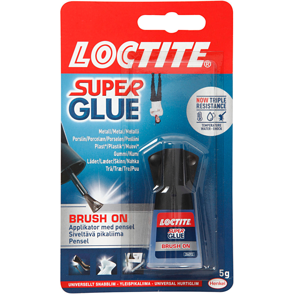 Loctite super brush-on super glue, 5 gr 1 piece