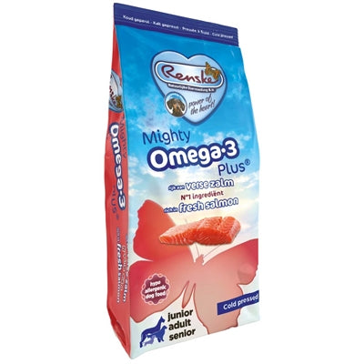 Rense mächteg Omega plus Salmon presséiert