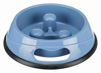 Trixie Food Bowl Slow Feed Plastic Anti-Slip Assorti