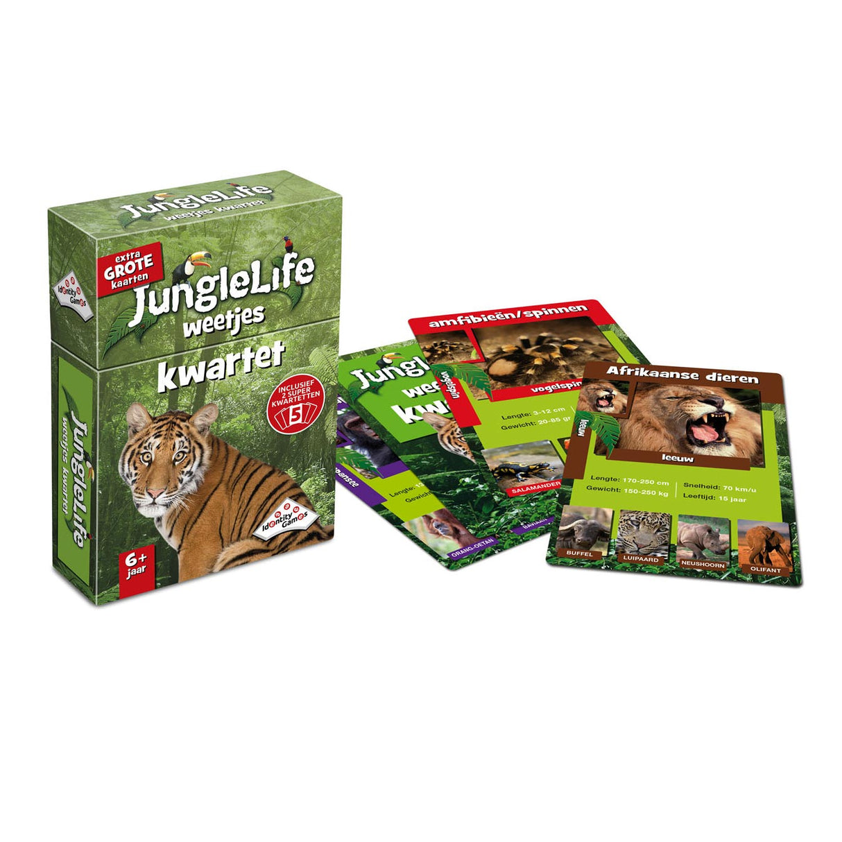 Identitéitsspiller junglelife Fakten Quartett