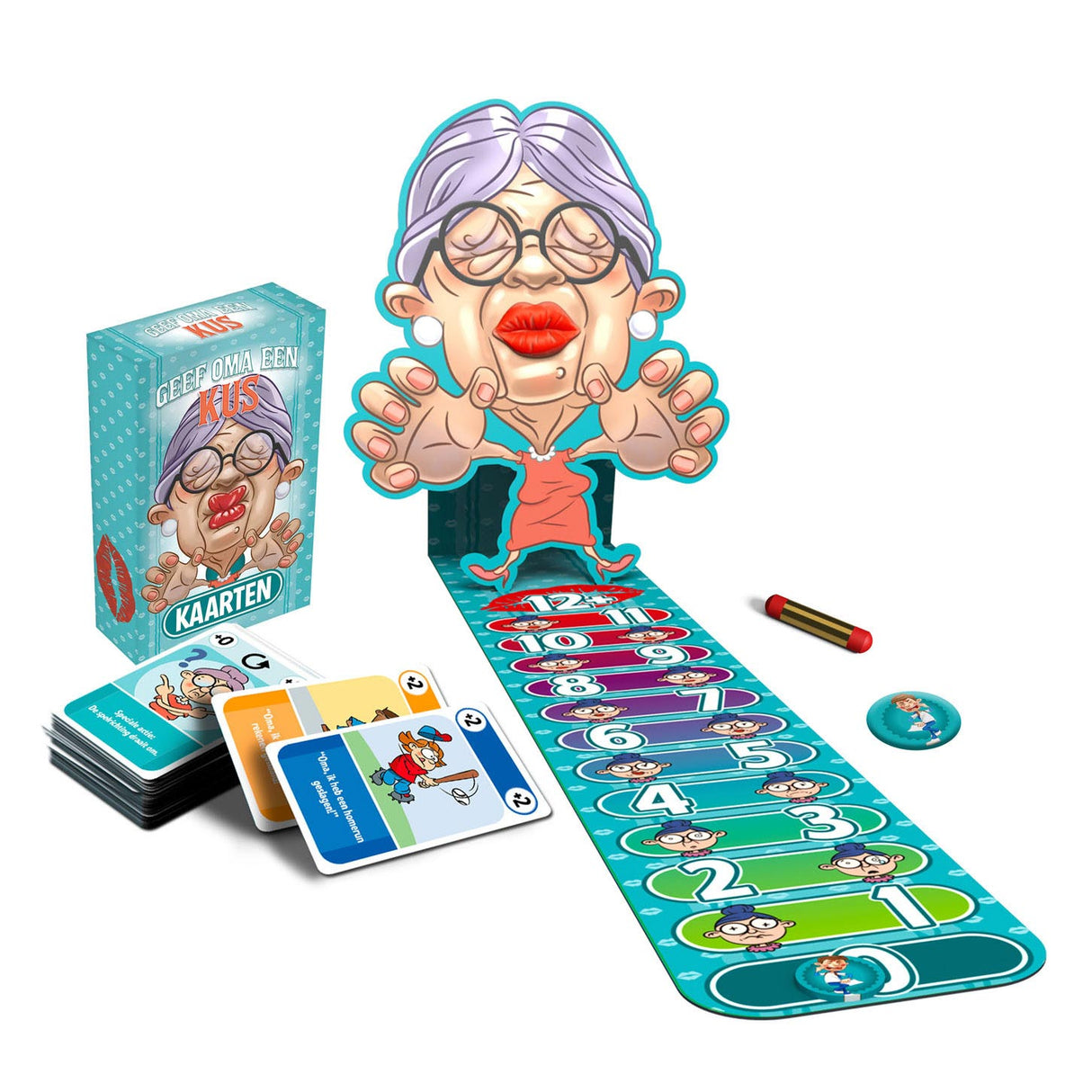 Identity games give grandma a kiss