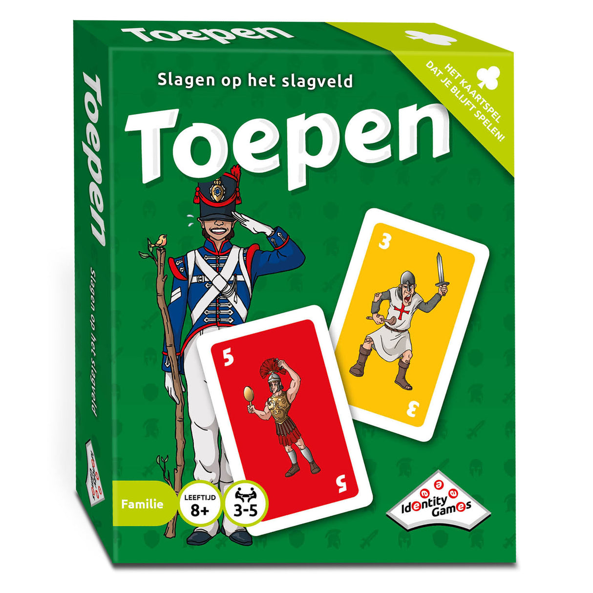 Identitätsspielkartenspiel