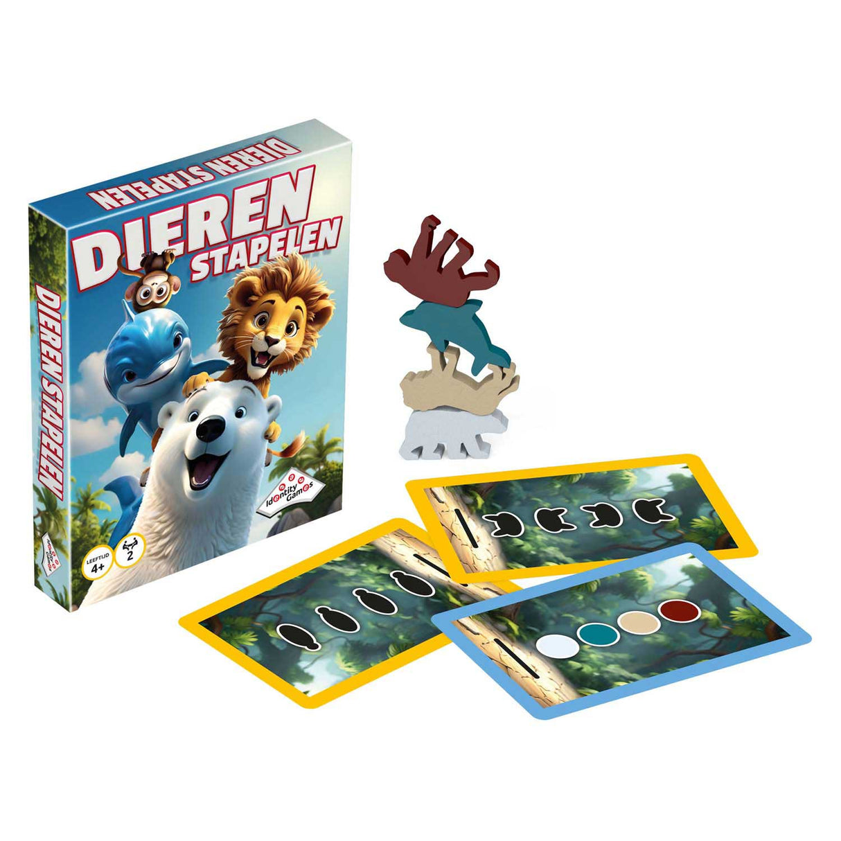 Giochi di identità Gioco di impilamento di animali - 2 giocatori