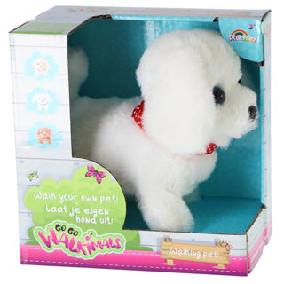 Pluchiez madra plush ag siúl agus ag tafann madra éagsúil | 2 ríomhaire