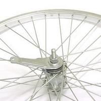 Bakhjul 24 (507) Alu Standard Brake Hub Silver