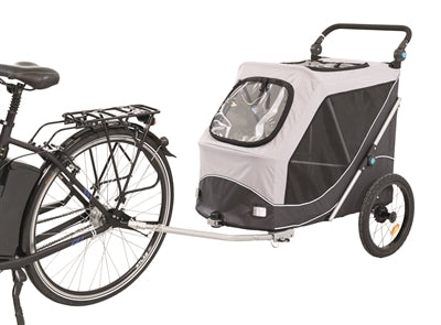 Trixie Dog Bike Cart falten grau