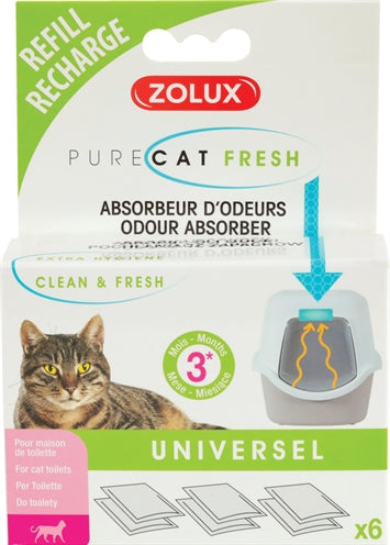 ZOLUX Clean Fresh Universal Filter Cattenbak