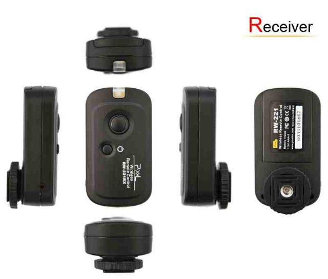 Pixel wireless remote control RW-221 DC2 compatible with Nikon