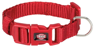 Trixie collar perro premium rojo