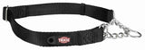 Trixie collar dog premium mitad -slip collar negro